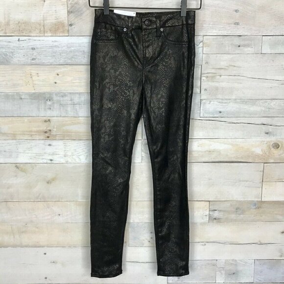 7 For All Mankind Gwenevere Ankle Skinny Jeans 25 - Picture 1 of 8